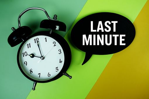 Foto: Last Minute und Wecker